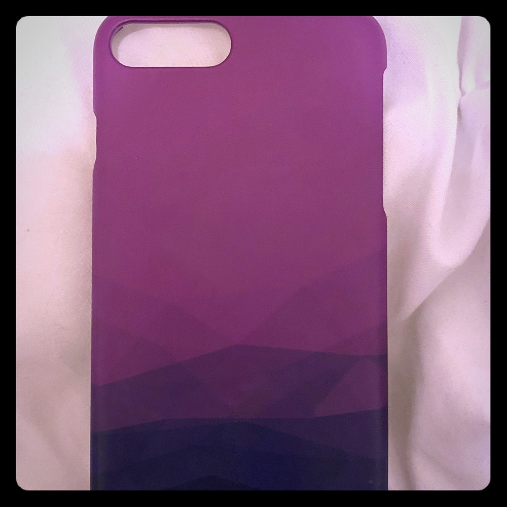 iPhone 7/8 ➕ Purple Geometric Pattern Case